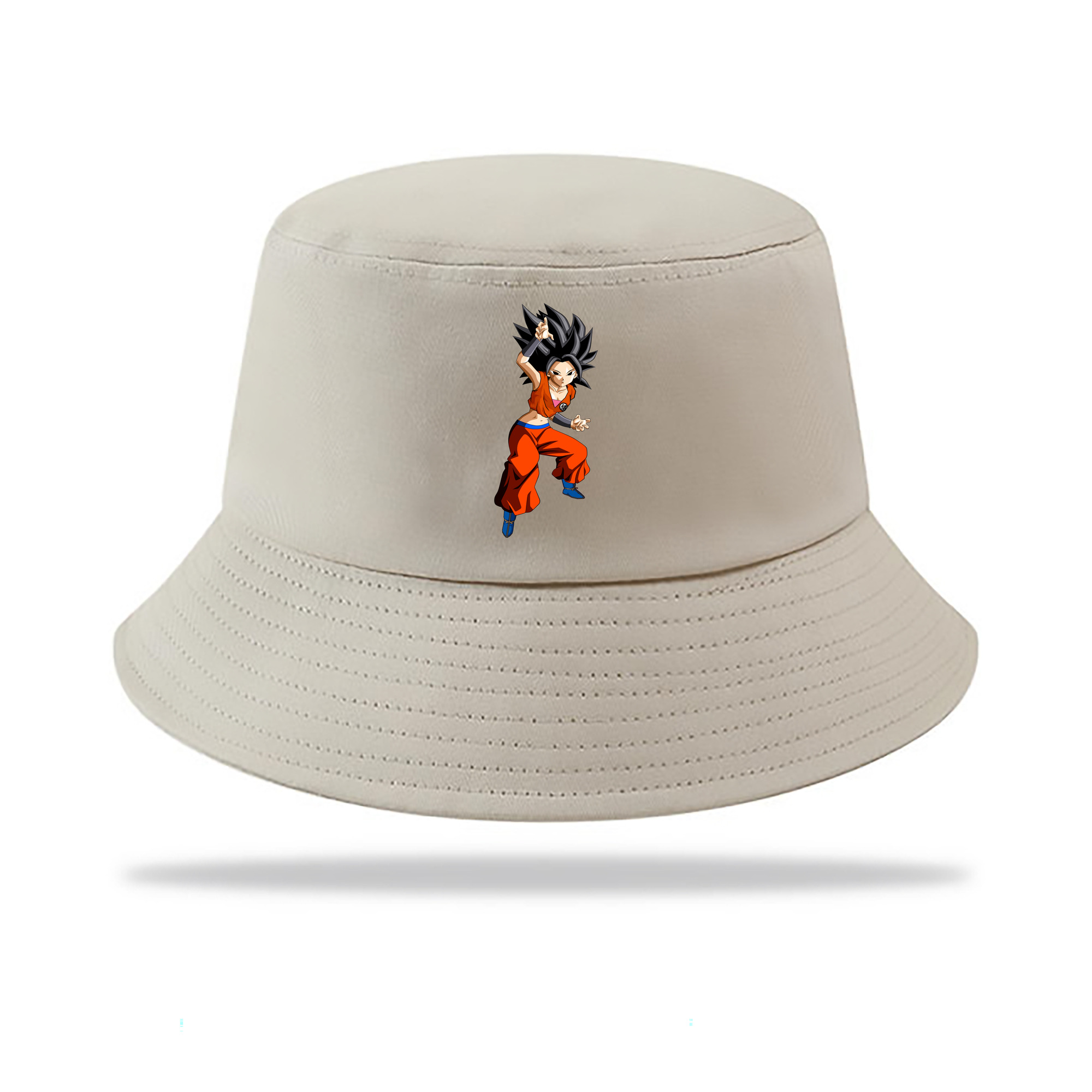 （画像用） ドラゴンボール カリフラ DRAGON BALL Caulifla アウトドア日除けバケットハット